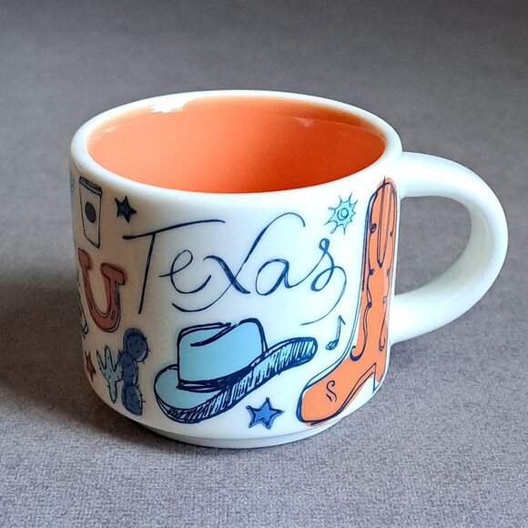 Starbucks: Texas Been There Series USED 2 oz Espresso Mug (Coffee, 2019) PM - Picture 1 of 7